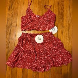 NWT Princess Polly Matching Skirt/Top